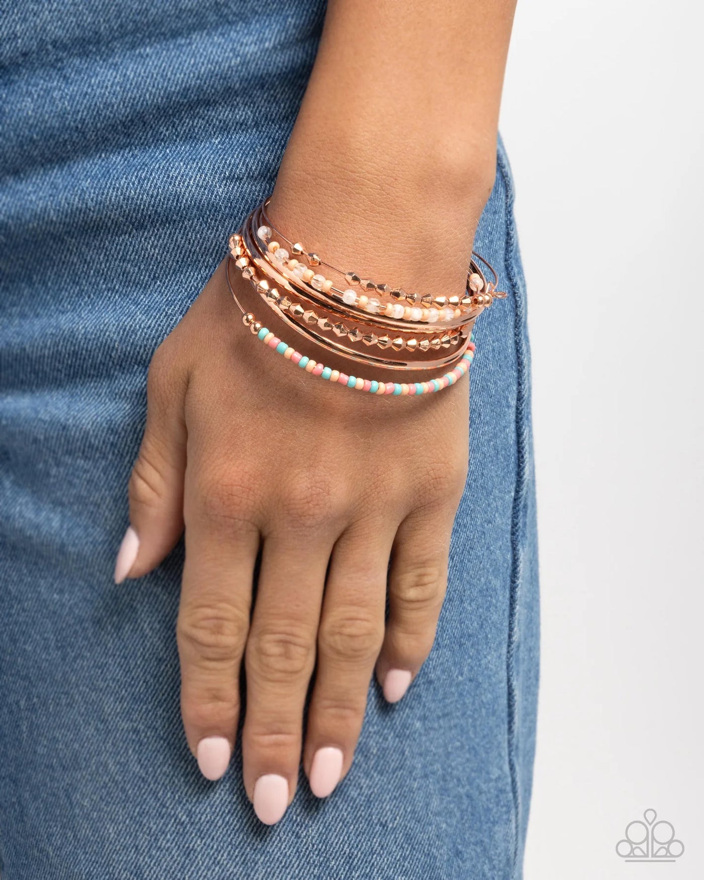 Paparazzi Seed Bead Shimmer - Copper