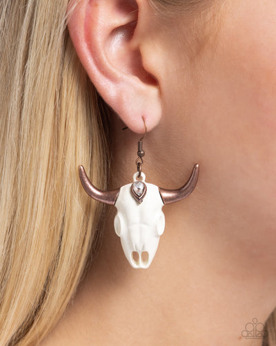 Paparazzi Southwestern Skull - White