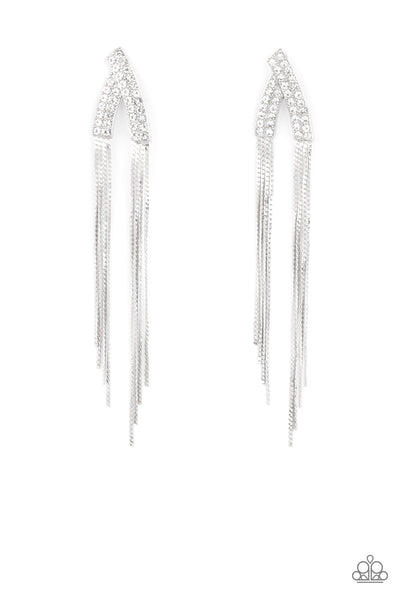 Paparazzi It Takes Two To TASSEL - White